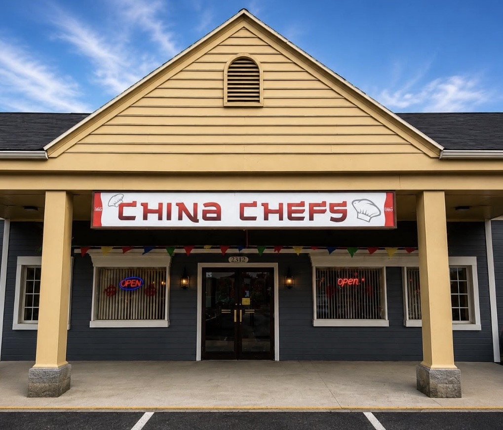 Front entrance of China Chefs Restaurant