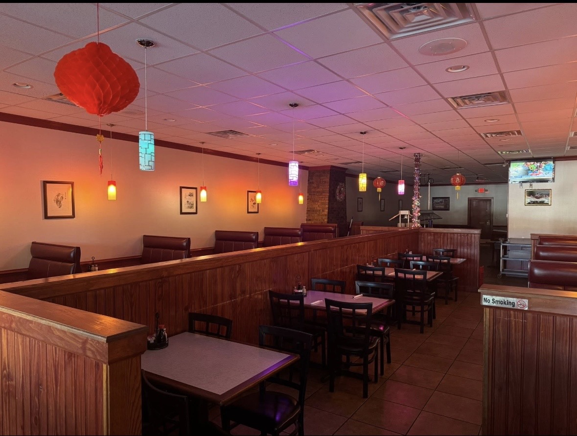 Dining room at China Chefs Restaurant